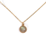 Mystic Labradorite Pendant Necklace XKRAFTS