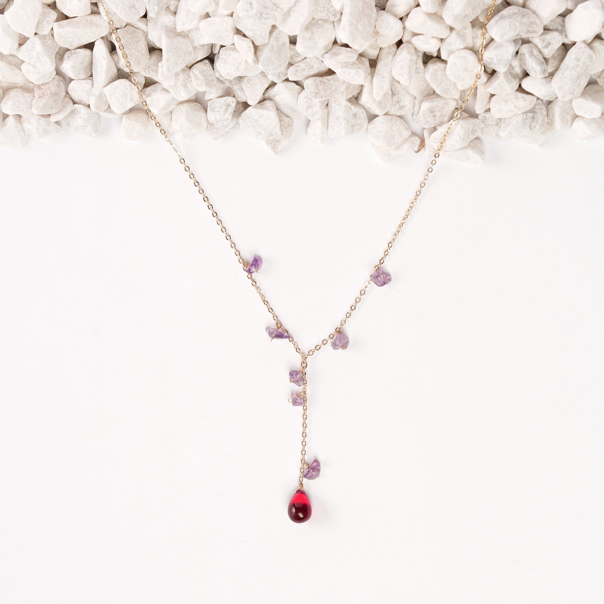 Violet Drift Necklace XKRAFTS
