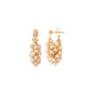 Golden Grapes Earrings