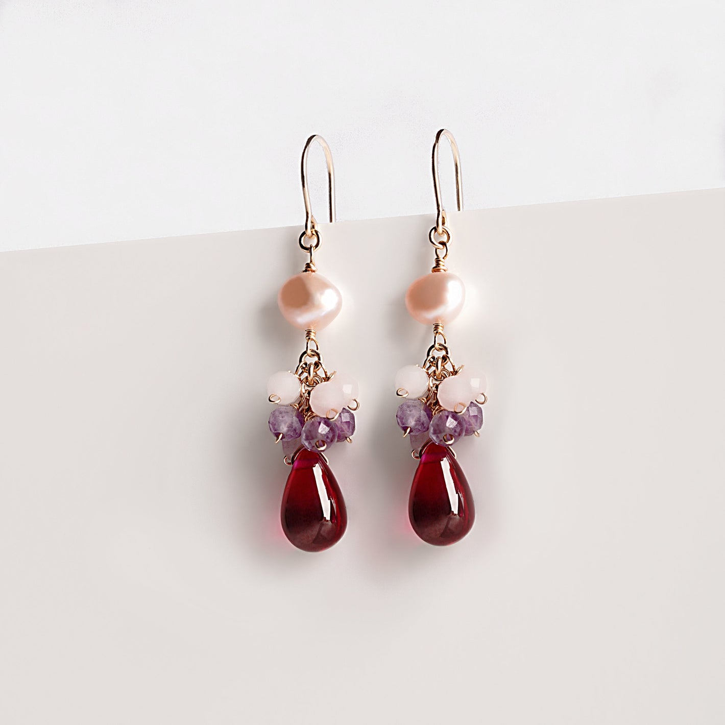 Lavender Dusk Earrings XKRAFTS