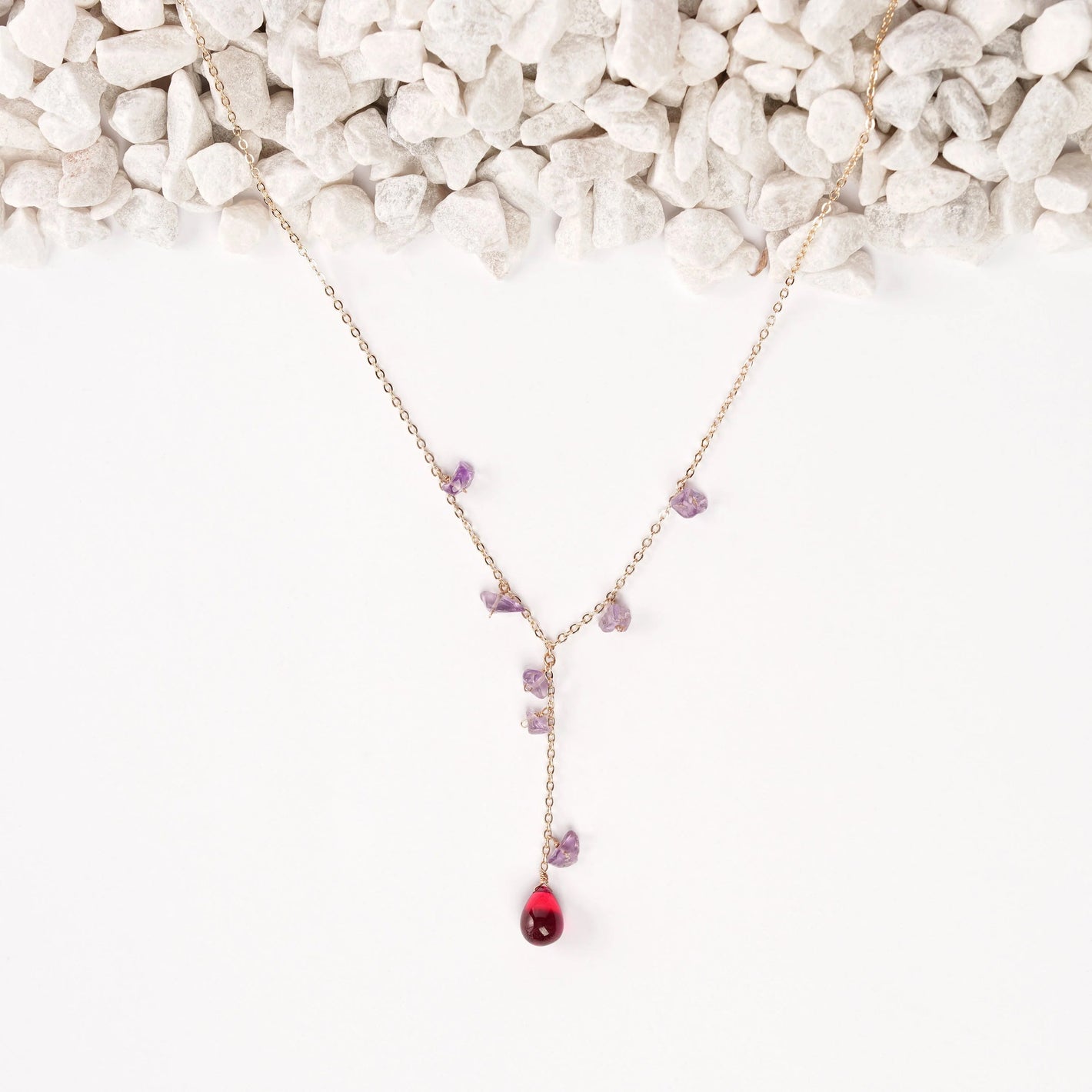 Violet Drift Necklace XKRAFTS